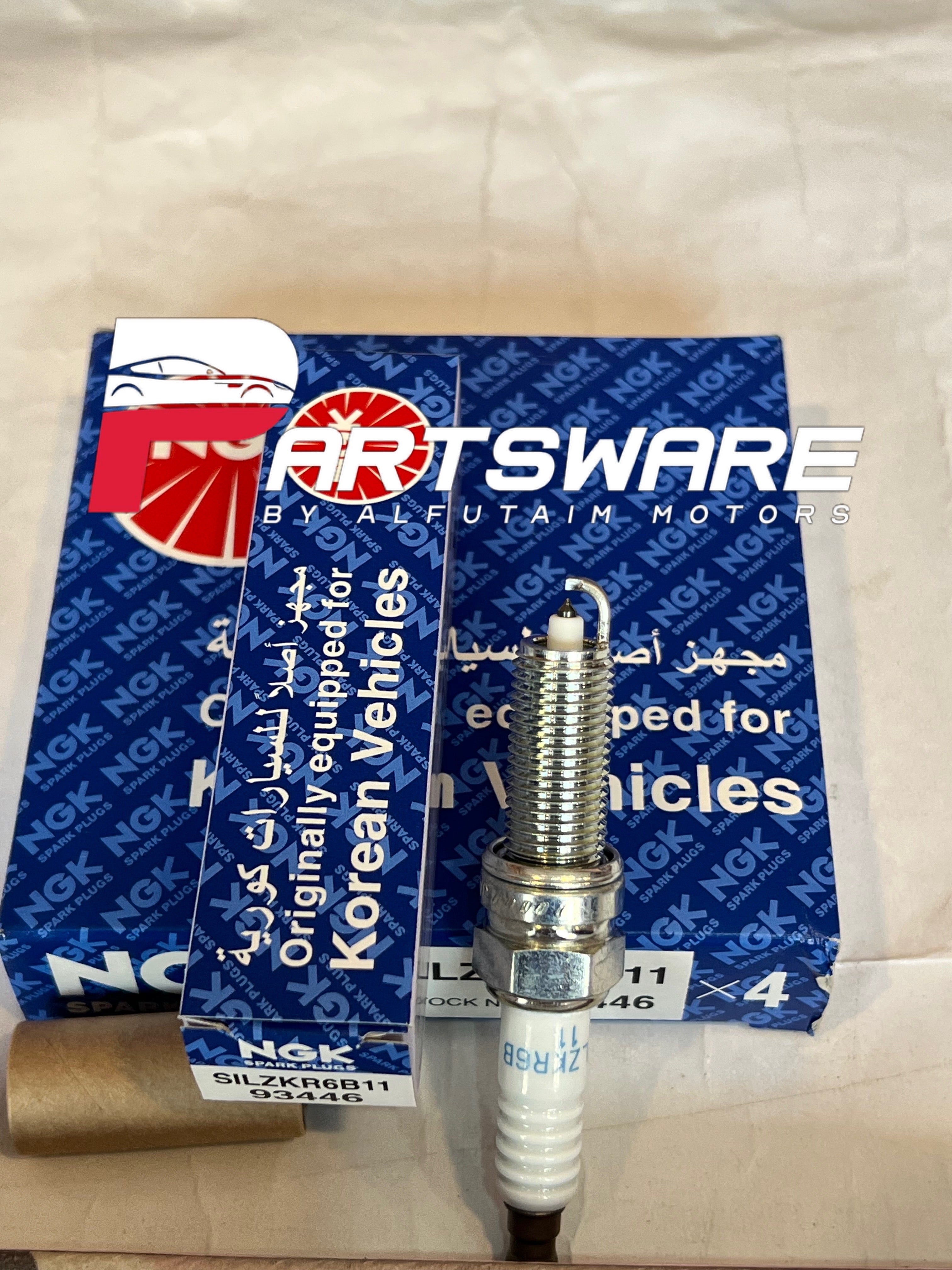Genuine NGK SILZKR6B11 Laser Iridium Spark Plug | Original Spark Plug for KIA Sportage & Hyundai Tucson | NGK Japan