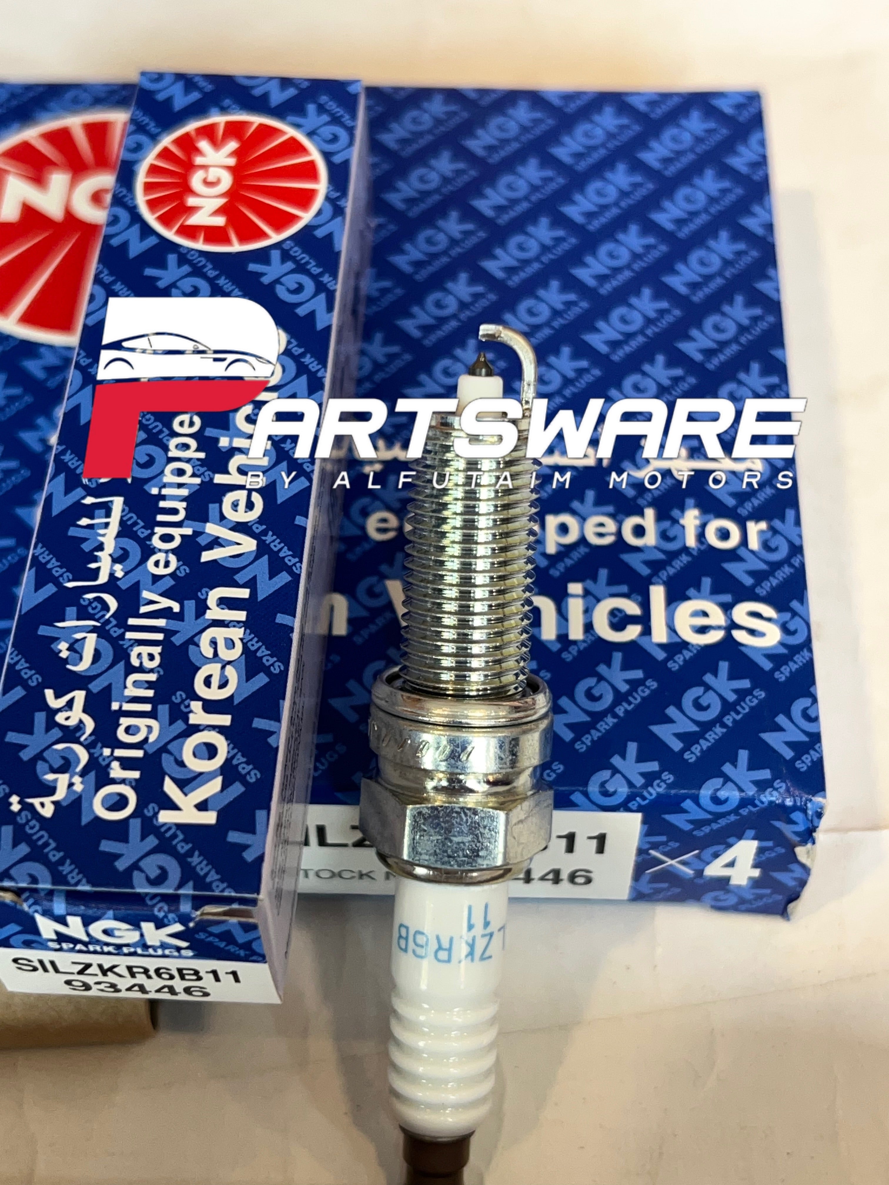 Genuine NGK SILZKR6B11 Laser Iridium Spark Plug | Original Spark Plug for KIA Sportage & Hyundai Tucson | NGK Japan