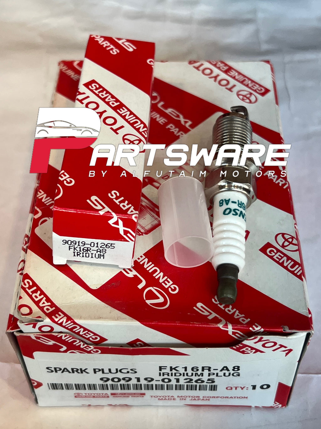 Genuine Toyota Spark Plug 90919-01265 | Original Iridium Spark Plug | Toyota Corolla, Prius, Aqua & Yaris