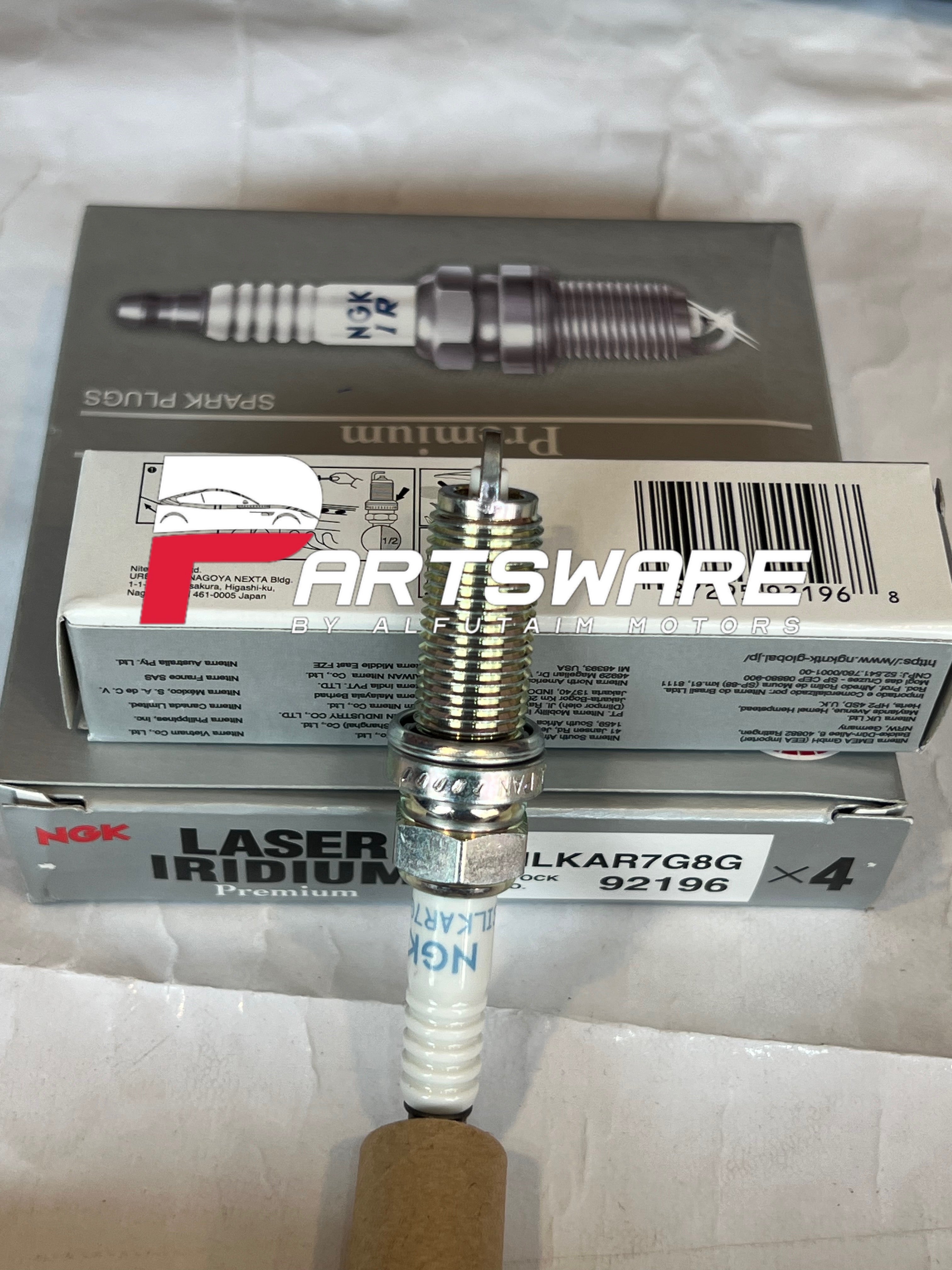 Genuine NGK SILZKAR7G8G Laser Iridium Spark Plug | Original NGK Spark Plug |Honda Toyota & Lexus Spark Plug Pakistan