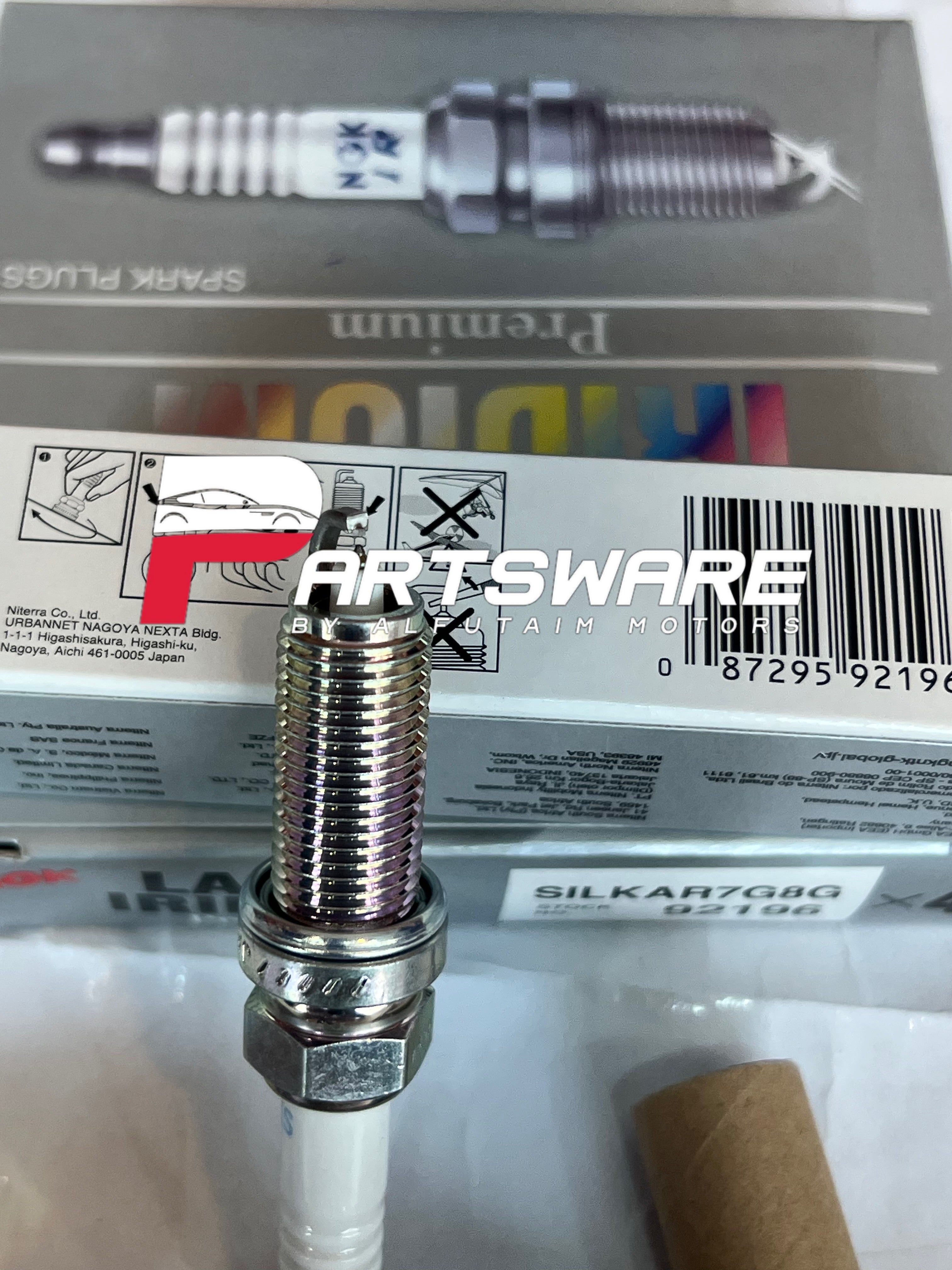 Genuine NGK SILZKAR7G8G Laser Iridium Spark Plug | Original NGK Spark Plug |Honda Toyota & Lexus Spark Plug Pakistan