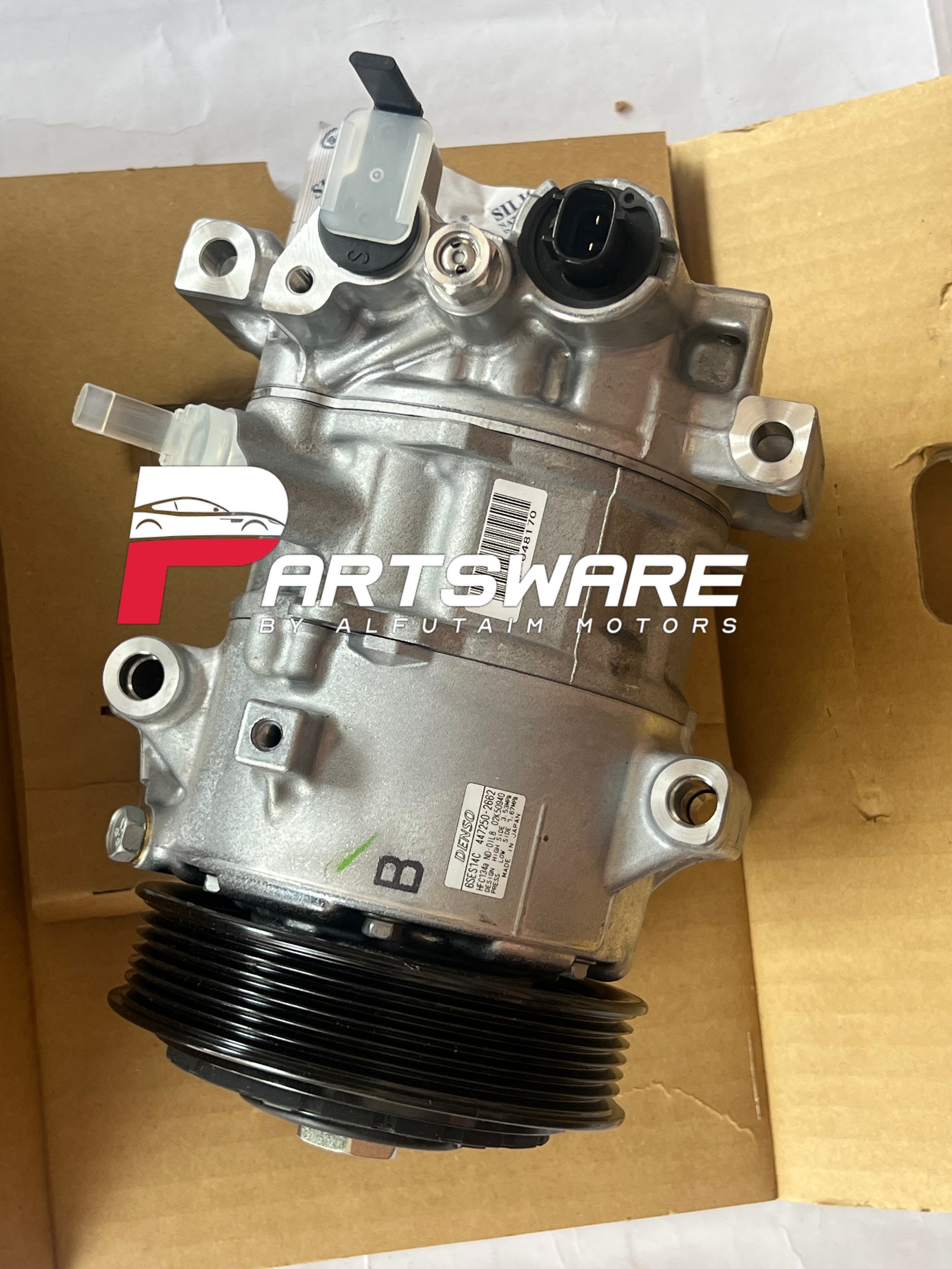 Genuine Toyota AC Compressor for Corolla 1.6 & 1.8 | Original Air Conditioning Compressor | Toyota Corolla Genuine Parts Pakistan