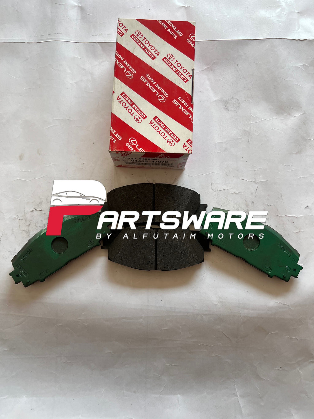 Genuine Toyota Front Disc Brake Pads 04465-47070 for Toyota Prius 1.8 | Original Front Brake Pads | Toyota Genuine Parts Pakistan