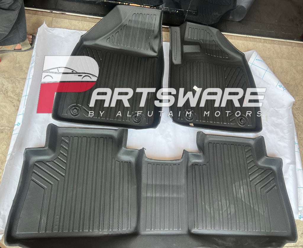 OEM 3-Piece Floor Mats for MG HS New Hybrid 2026 | Original-Quality Car Floor Mats | MG HS Hybrid Accessories Pakistan