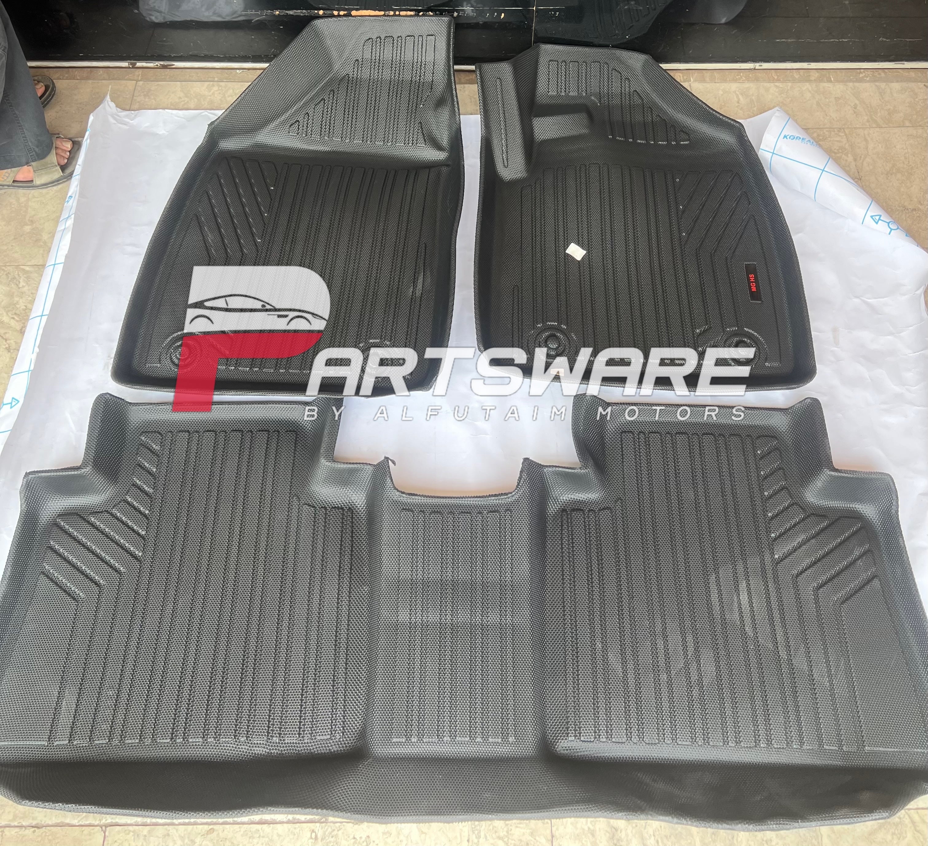 OEM 3-Piece Floor Mats for MG HS New Hybrid 2026 | Original-Quality Car Floor Mats | MG HS Hybrid Accessories Pakistan