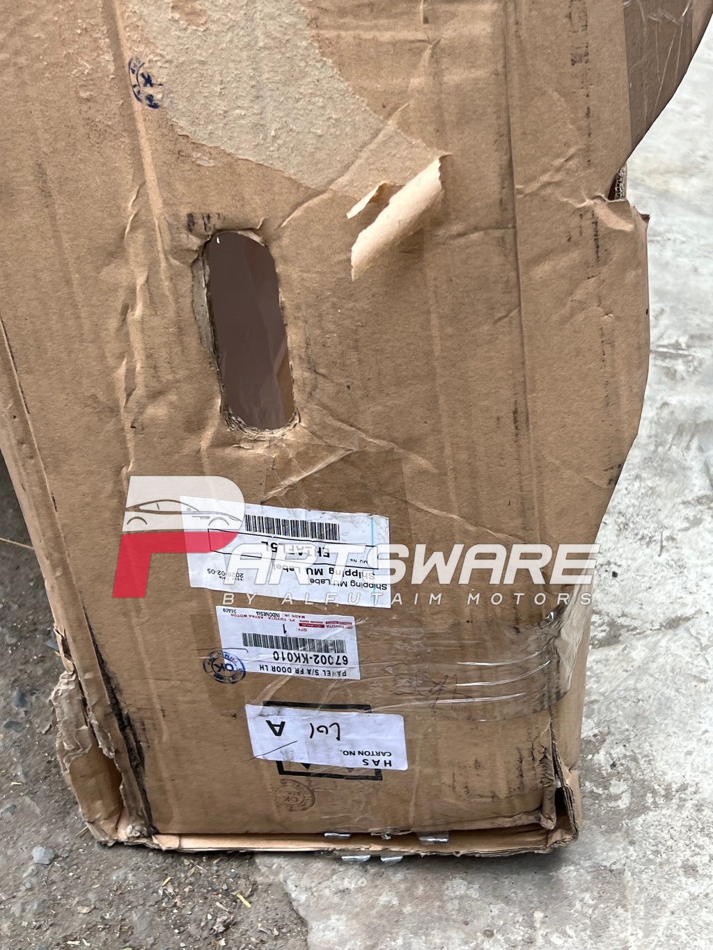 Genuine Toyota Hilux Revo Front Door | Original Front Door Shell | Toyota Revo Genuine Body Parts Pakistan