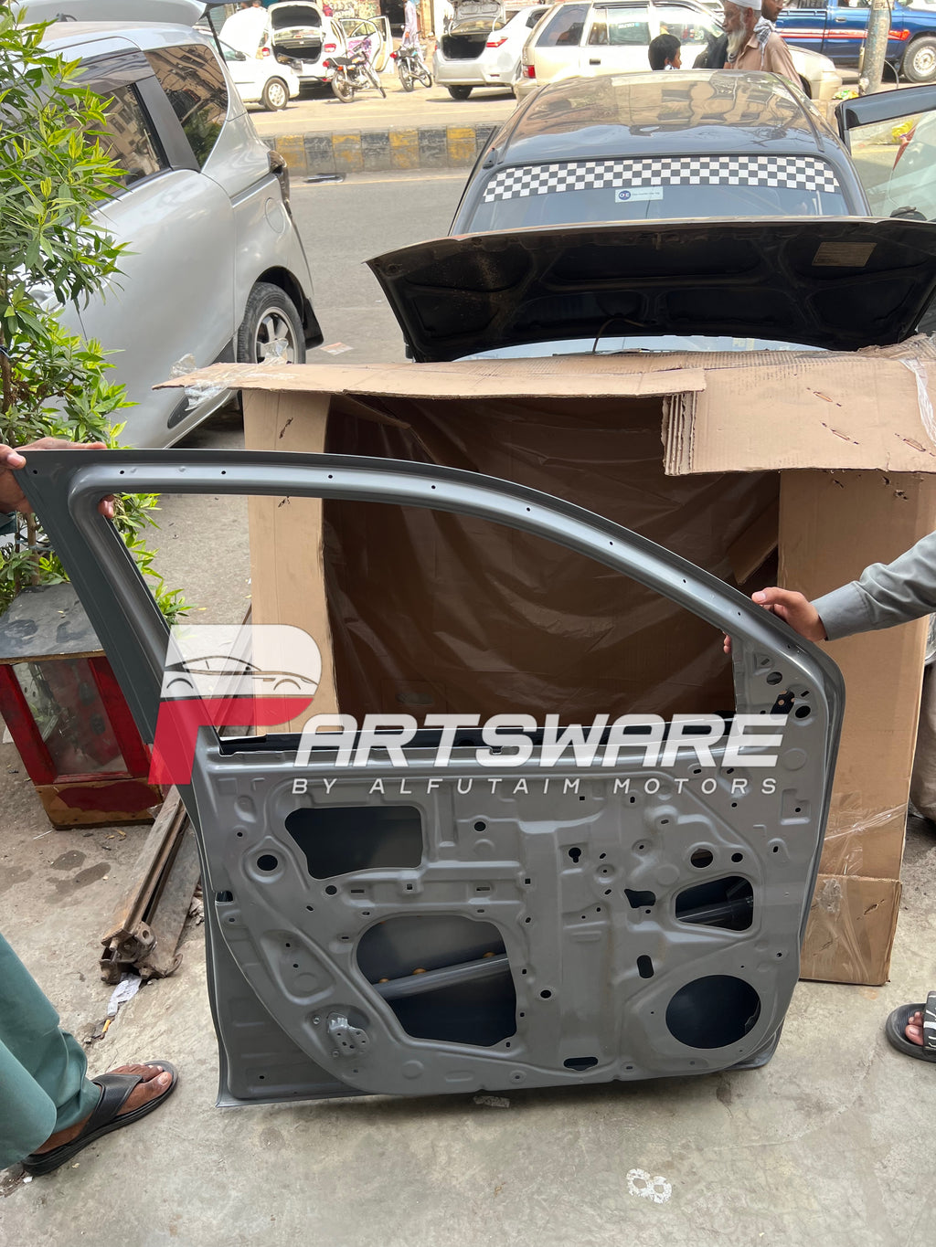 Genuine Toyota Hilux Revo Front Door | Original Front Door Shell | Toyota Revo Genuine Body Parts Pakistan