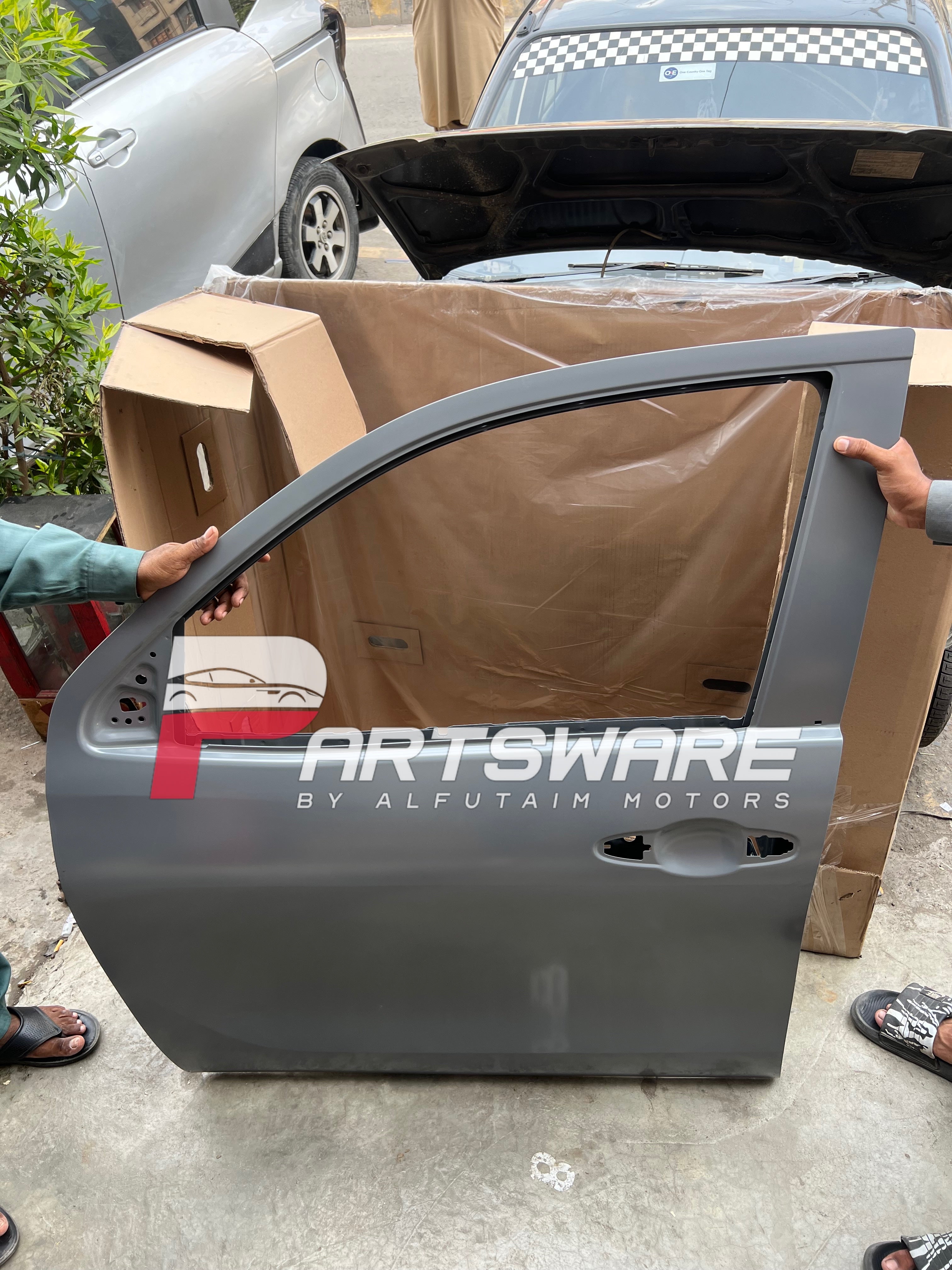 Genuine Toyota Hilux Revo Front Door | Original Front Door Shell | Toyota Revo Genuine Body Parts Pakistan