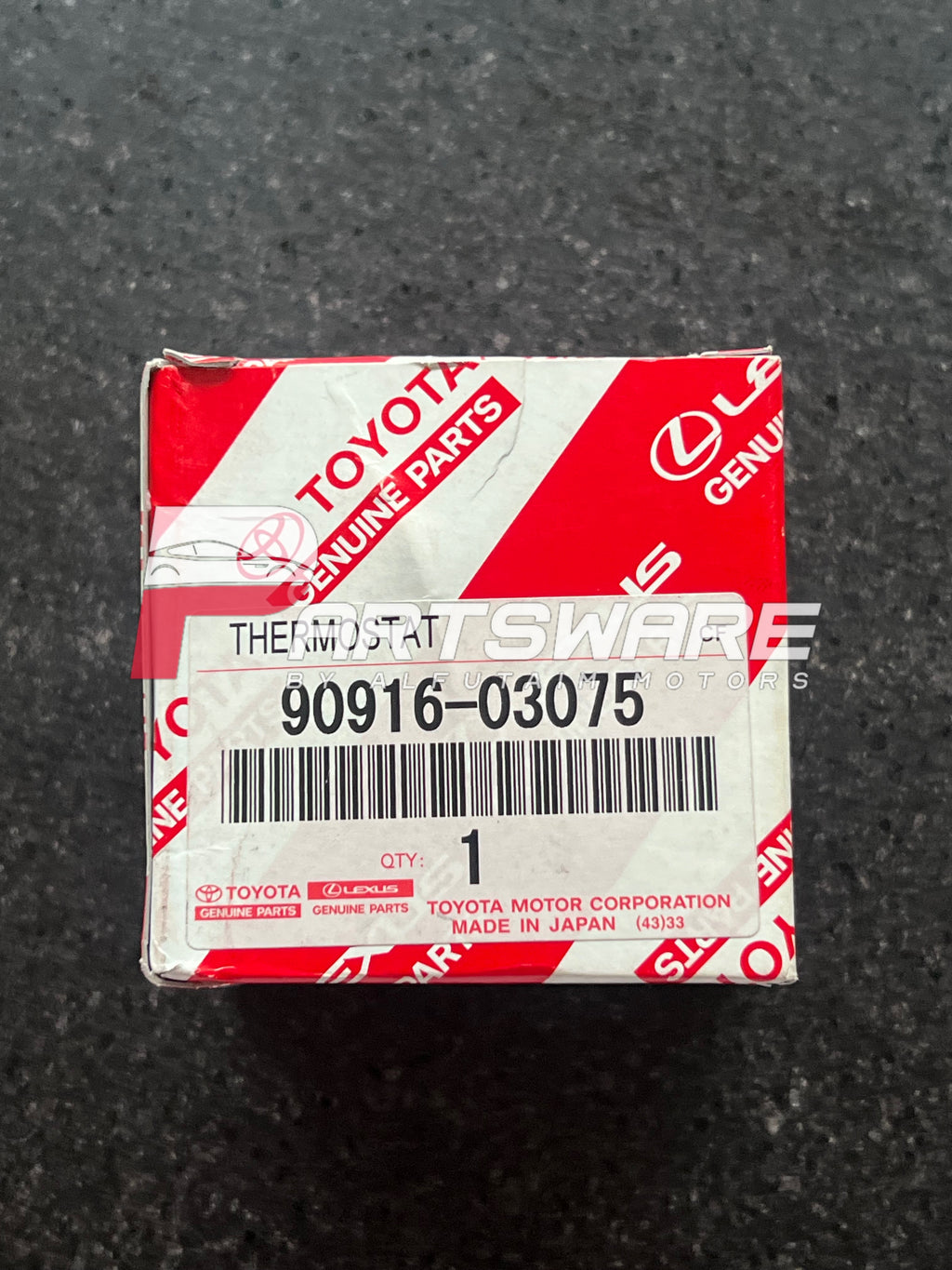Genuine Toyota Thermostat Valve 90916-03075 for Prado ZX 2004 | Original Engine Thermostat | Toyota Genuine Parts Pakistan