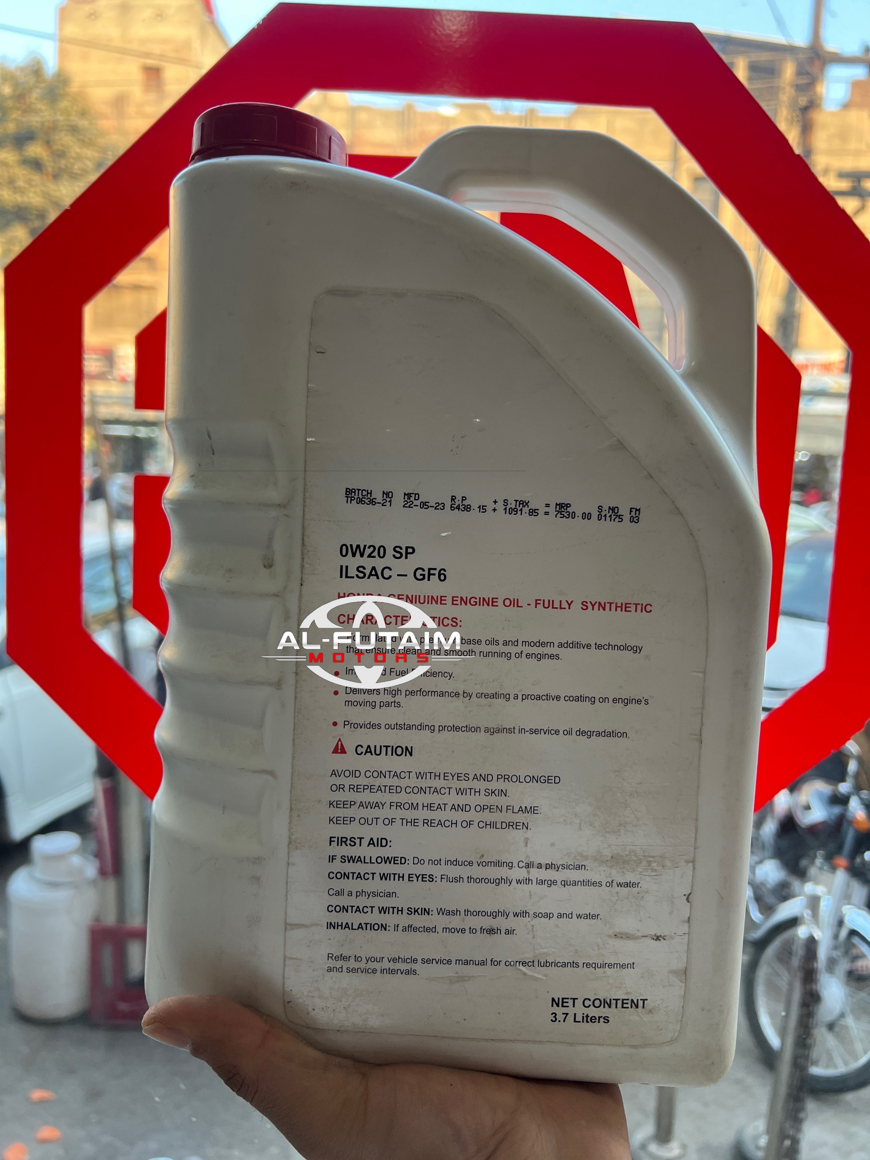 ENGINE OIL 0W-20 HONDA