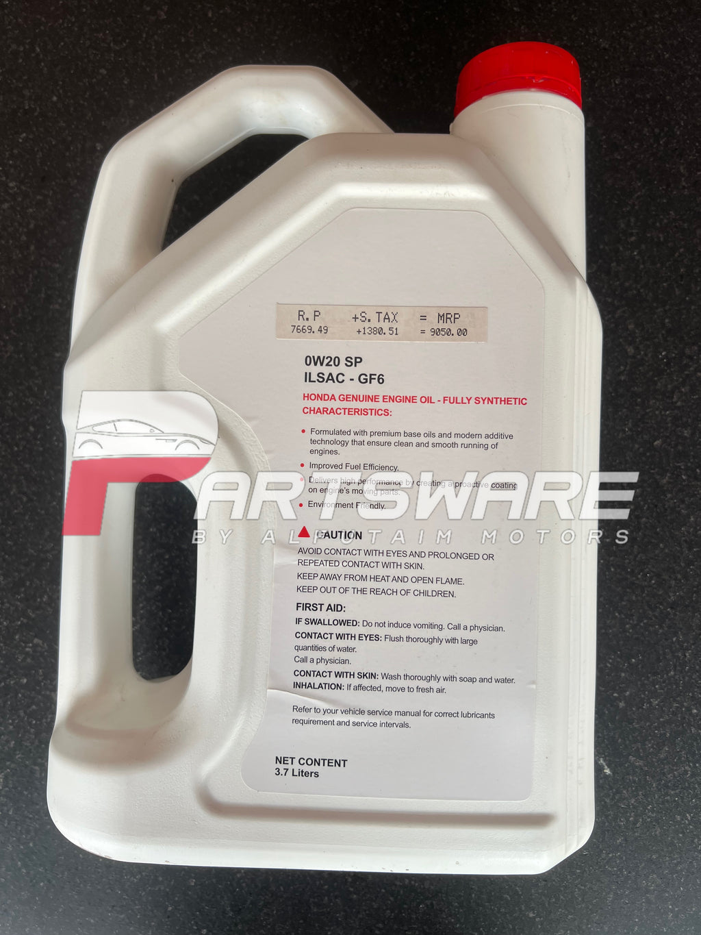 Genuine Honda SP 0W-20 Engine Oil | Original Honda Motor Oil Pakistan