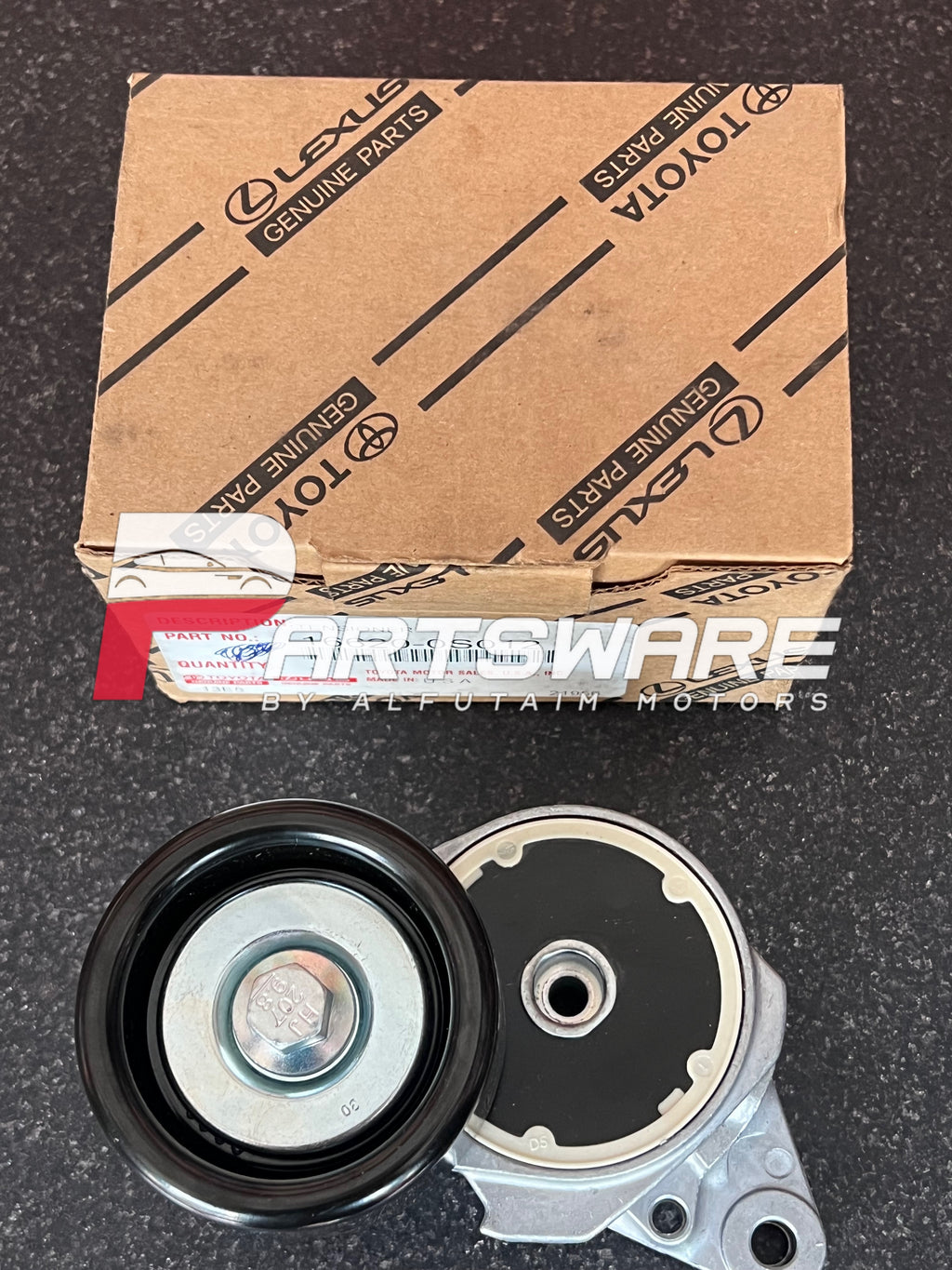 Genuine Fan Belt Adjuster for Toyota Land Cruiser V8 16620-0S012 | Original Belt Tensioner Pakistan