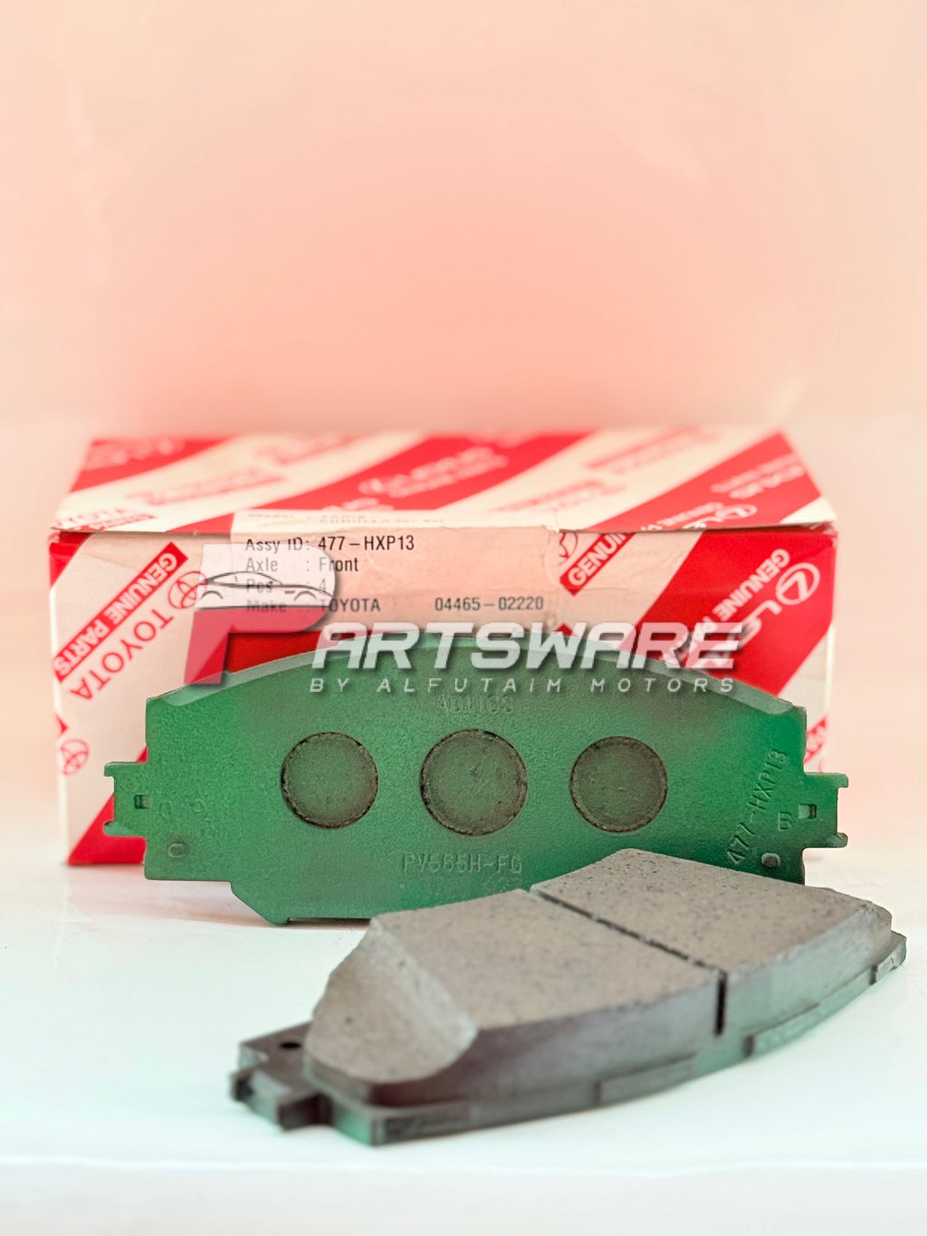 FRONT DISC PAD TOYOTA COROLLA 09/25 Automatic