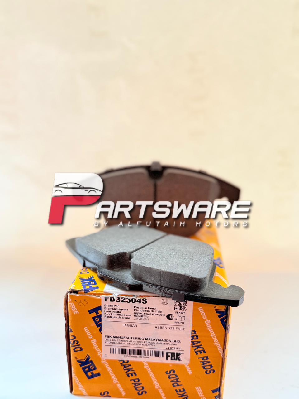 FBK’s Front Disc Pad MG HS – High-Quality Brake Replacement