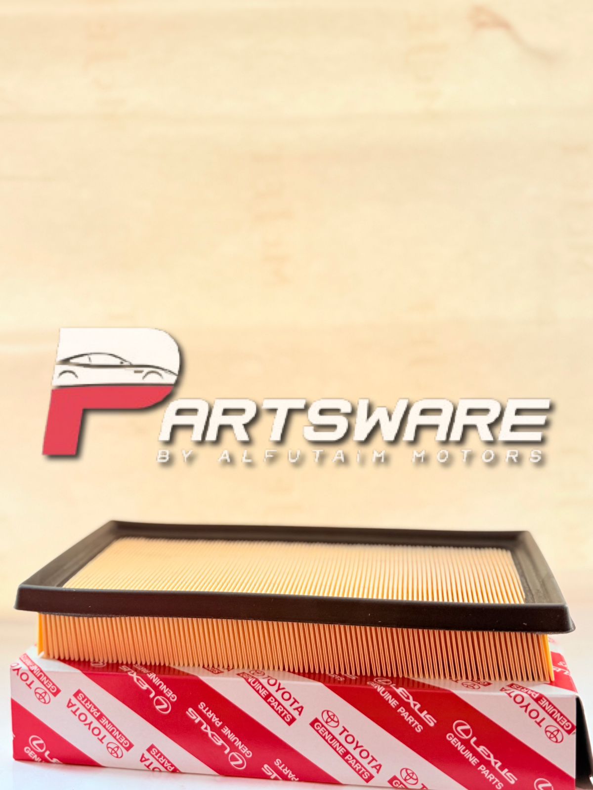 Genuine Toyota Air Filter 17801-0Y040 — For Toyota Yaris