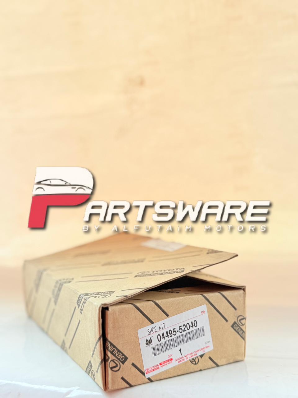 Rear Brake Shoe Aqua and Vitz 04495-52040 – Set of 4 Pieces |