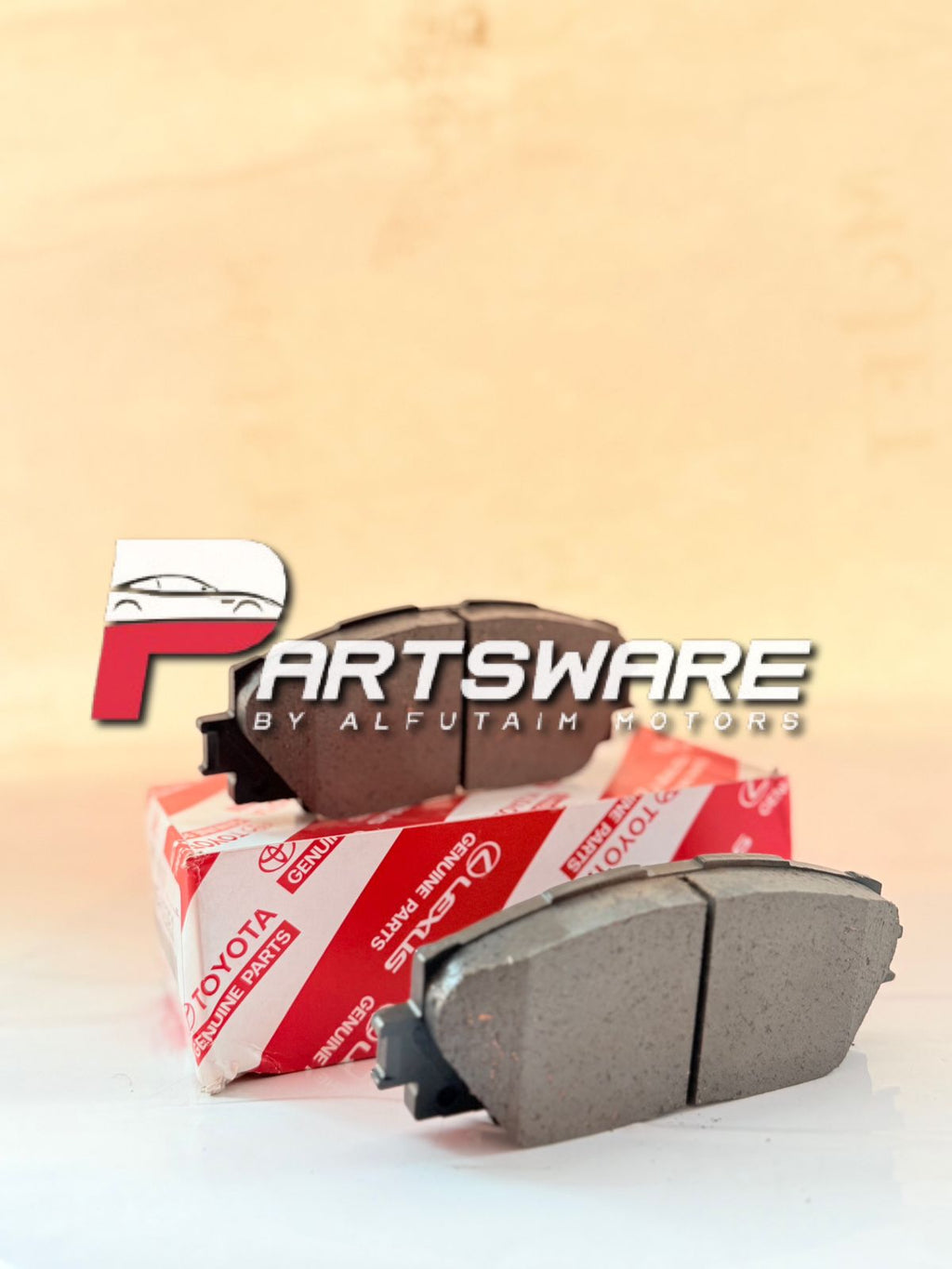 Genuine Toyota Front Disc Brake Pads 04465-YZZE3 – 1 Set (4 Pcs)