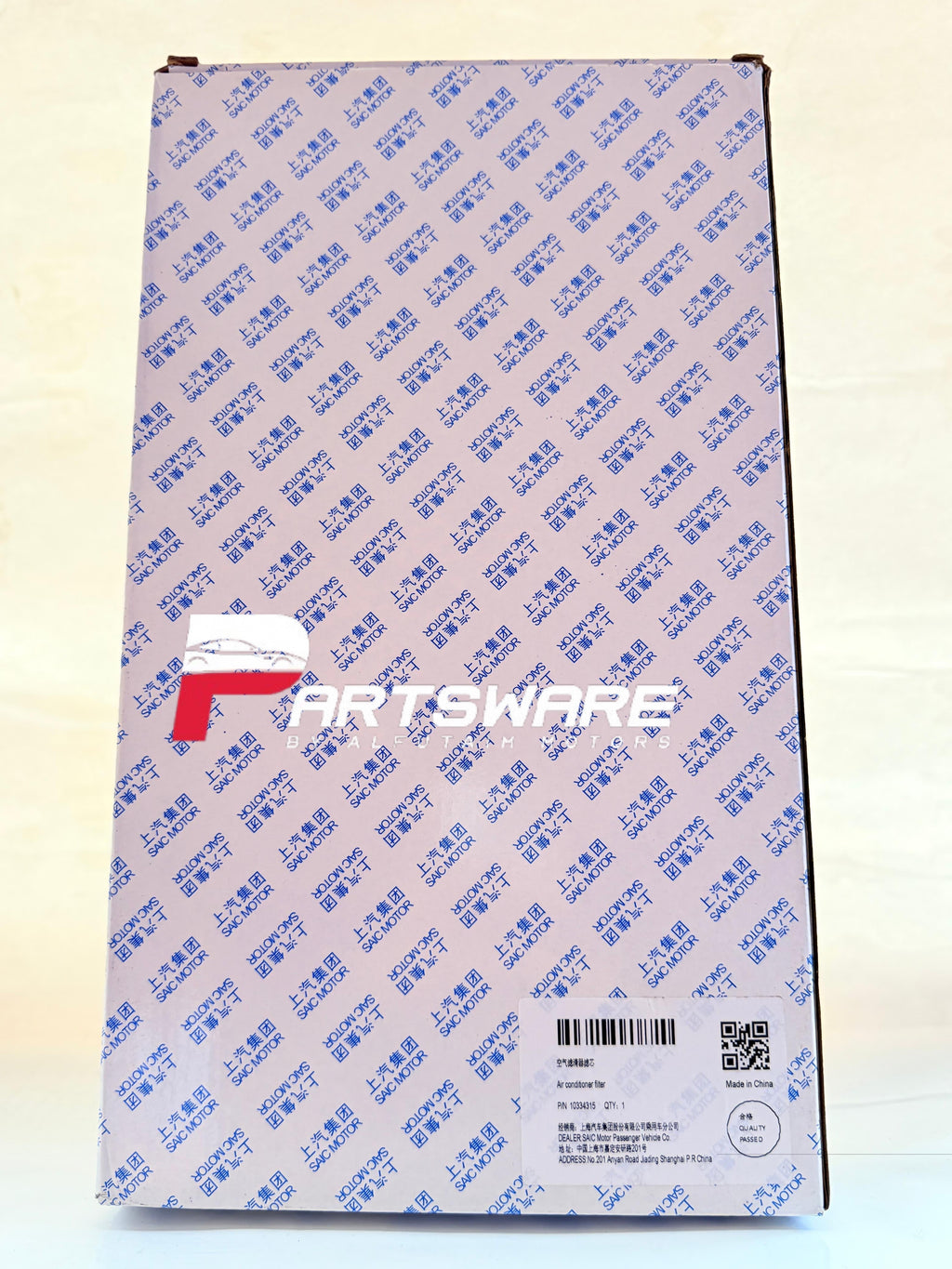 Genuine Air Filter MG ZS