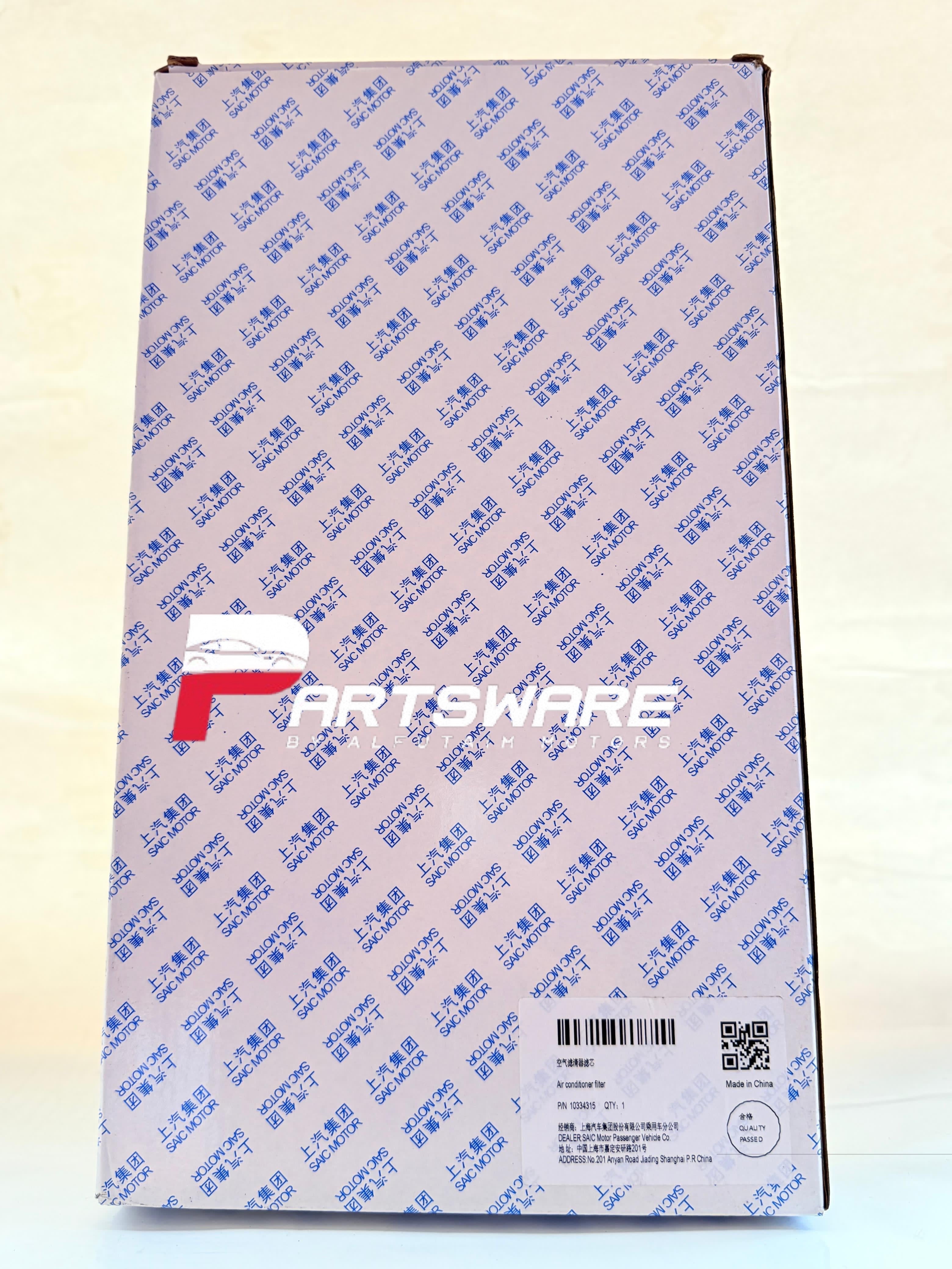 Genuine Air Filter MG ZS