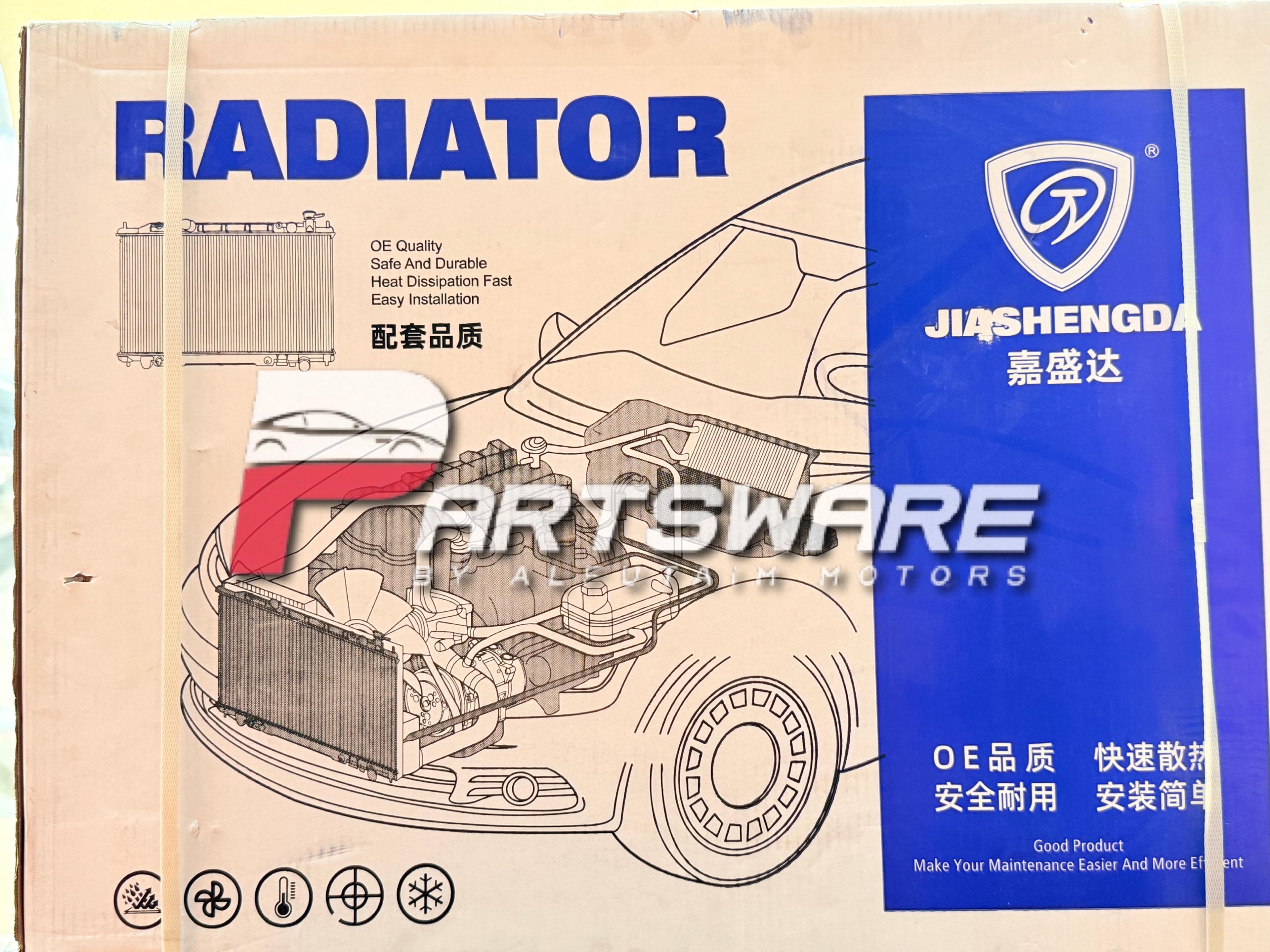 RADIATOR MG ZS GENUINE